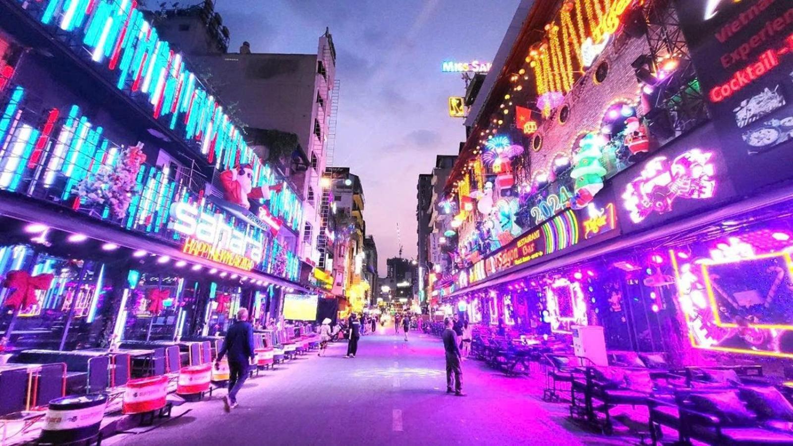 花ren Hostel ホーチミン市 エクステリア 写真