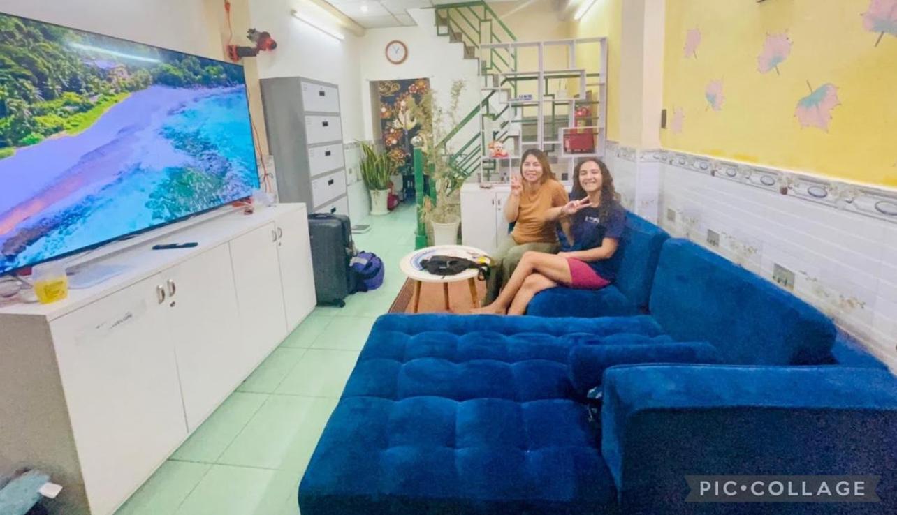 花ren Hostel ホーチミン市 エクステリア 写真