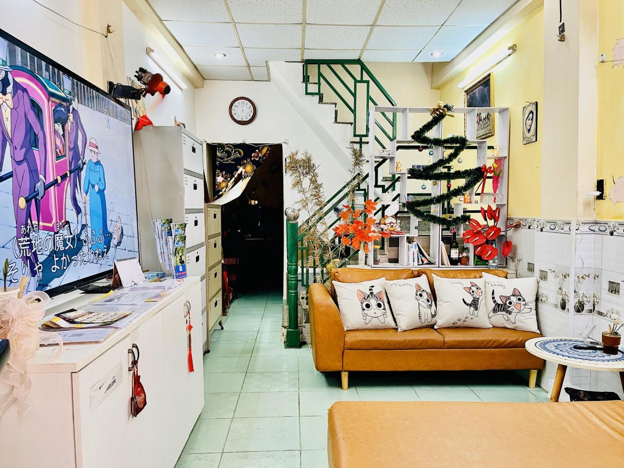 花ren Hostel ホーチミン市 エクステリア 写真